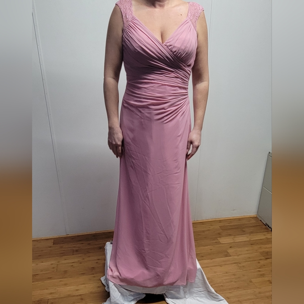 Pink w/ Lace Gown
